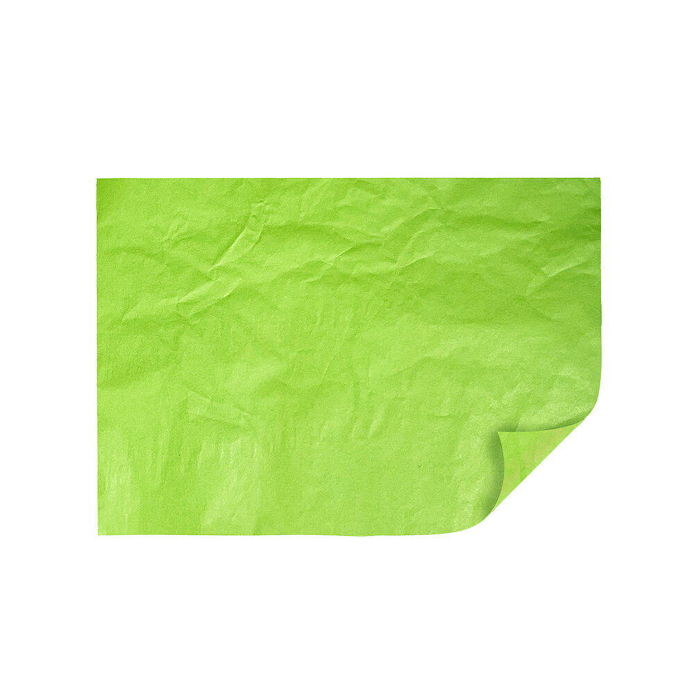 X240PCS PAPIER DE SOIE 50X70CM VERT PRINTANIER