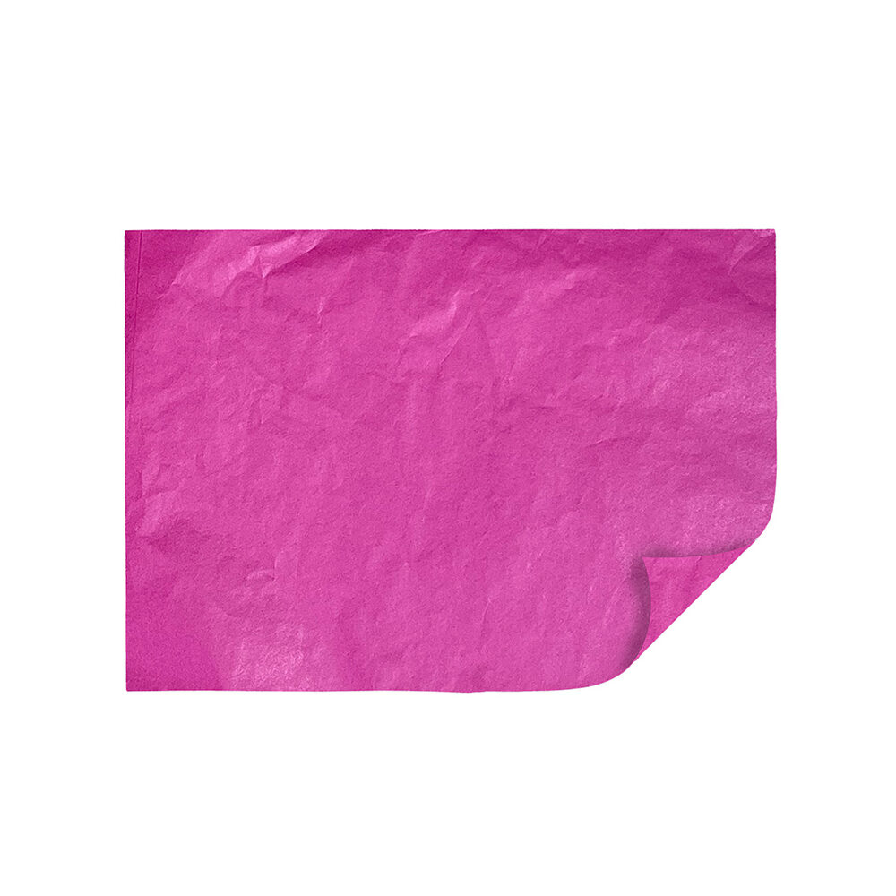 X240PCS PAPIER DE SOIE 50X70CM FUCHSIA