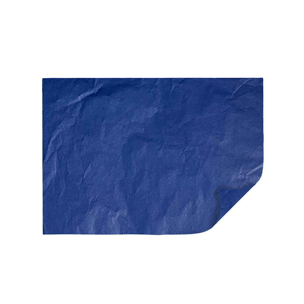X240PCS PAPIER DE SOIE 50X70CM BLEU FONCE