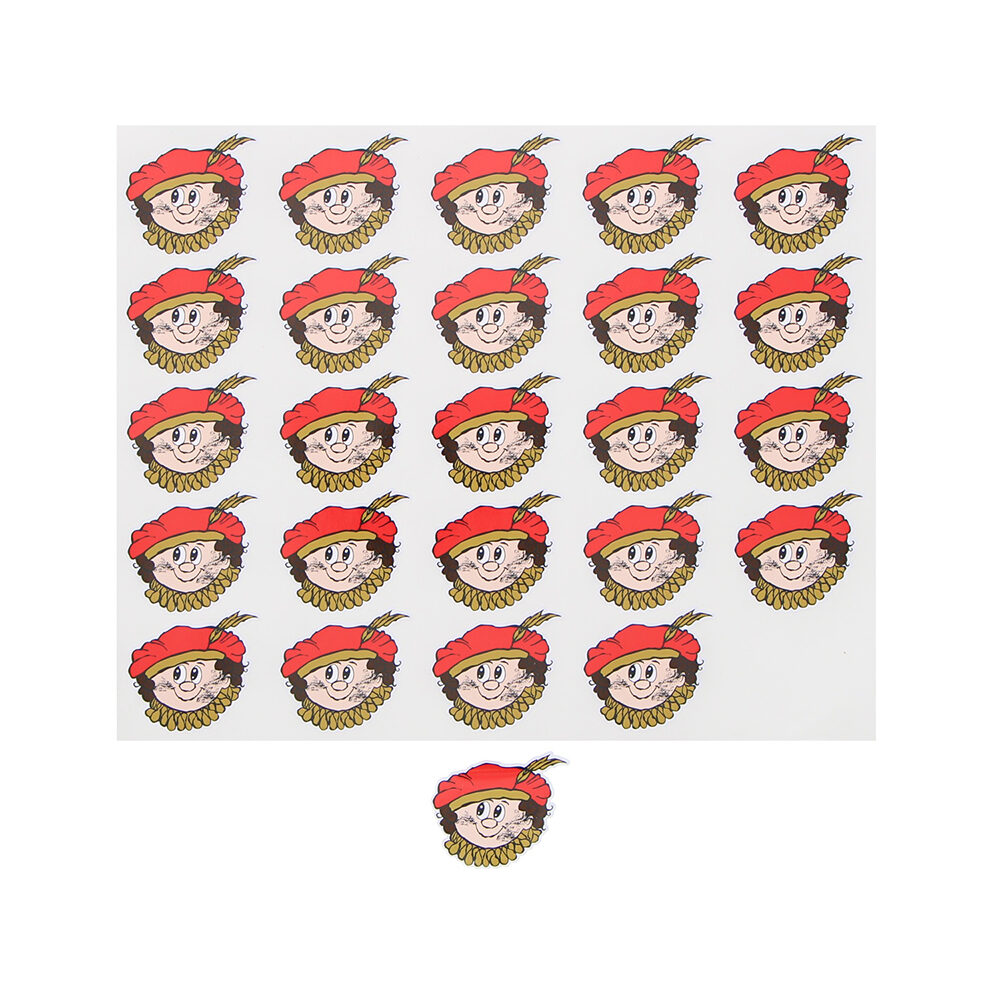 X125PCS AUTOCOLLANT PERE FOUETTARD