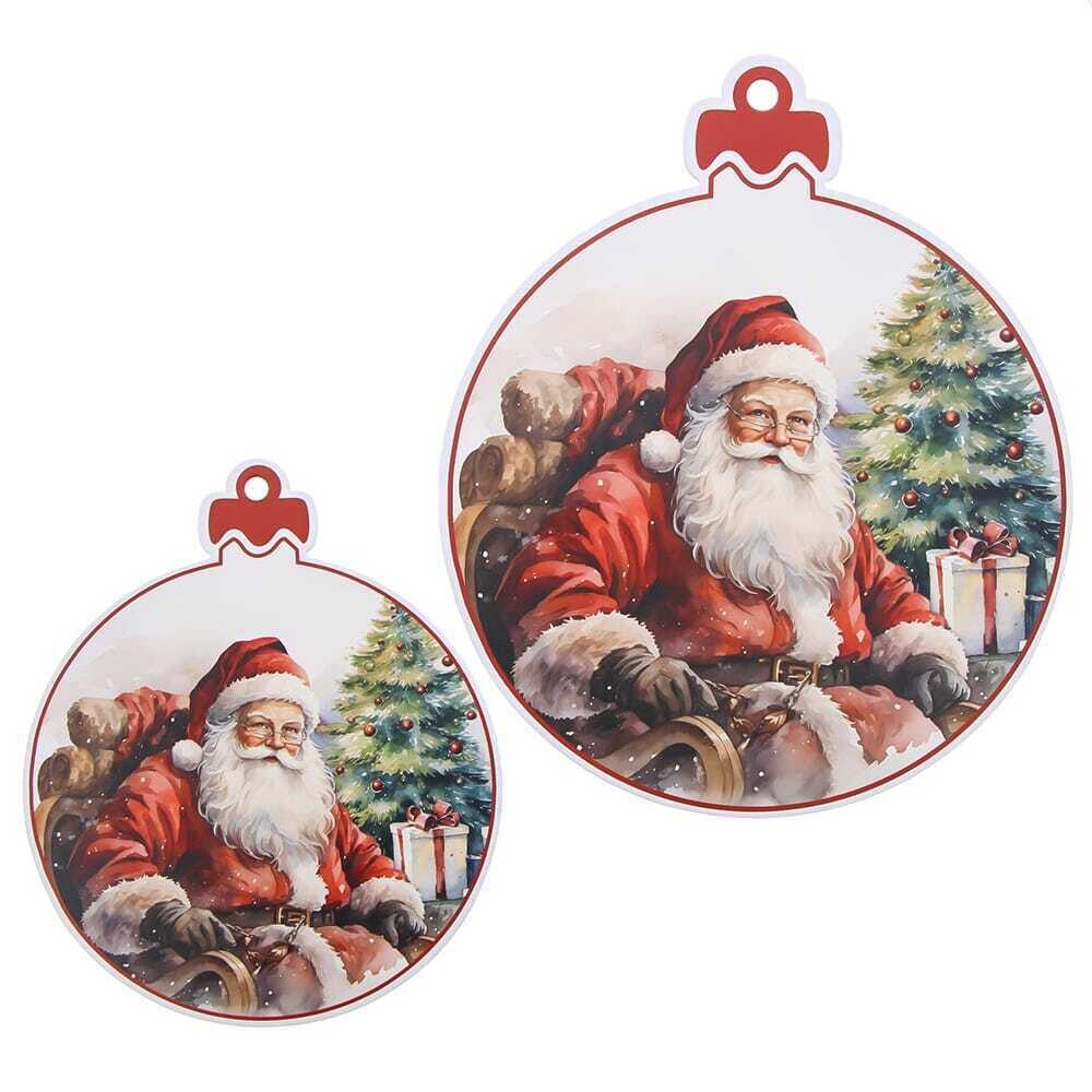 X2PCS PANCARTE SANTA BABA