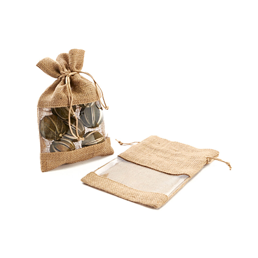 X1PC POCKET JUTE 15X23CM