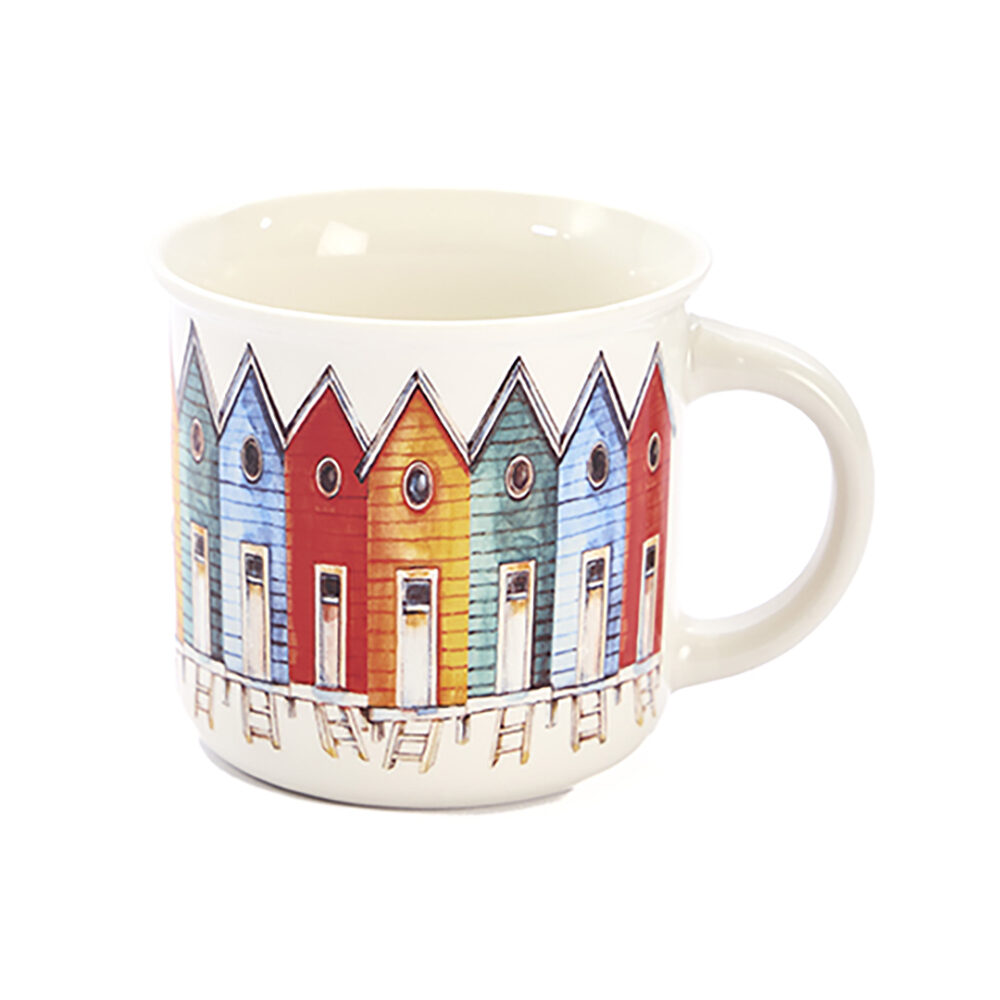 X1PC MUG BEACH CABINS