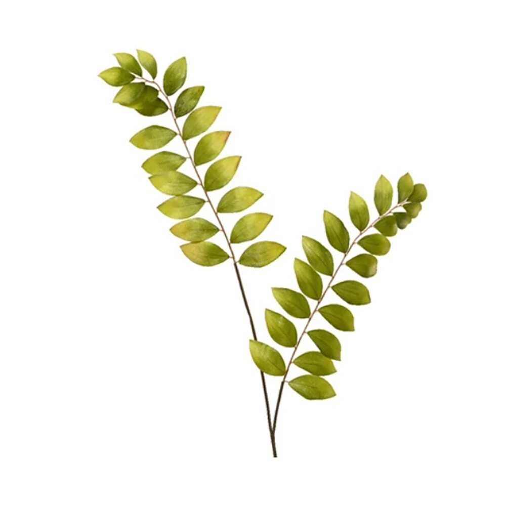 1xBRANCH LEAVES GREEN 110CM