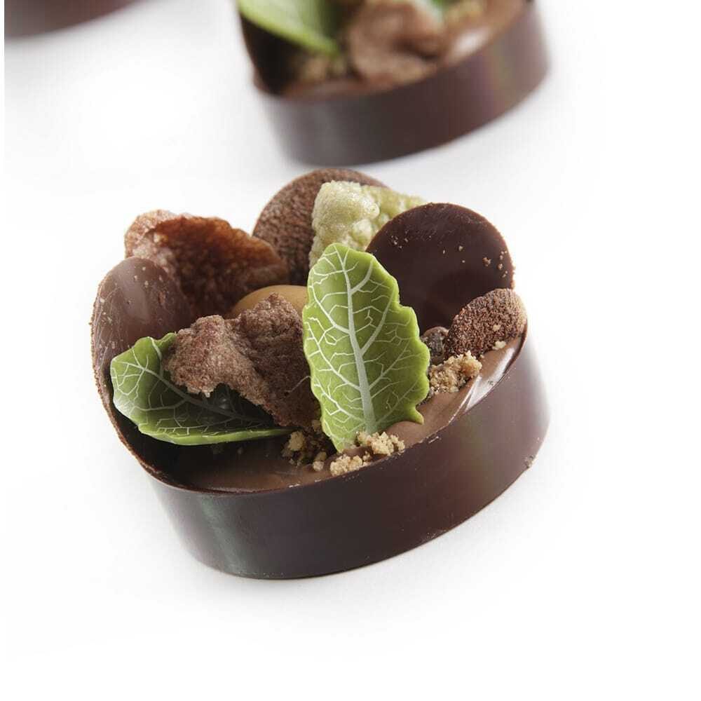 X66ST CHOCOLATE DECOR TARTELETTE CUP 7CM DOBLA