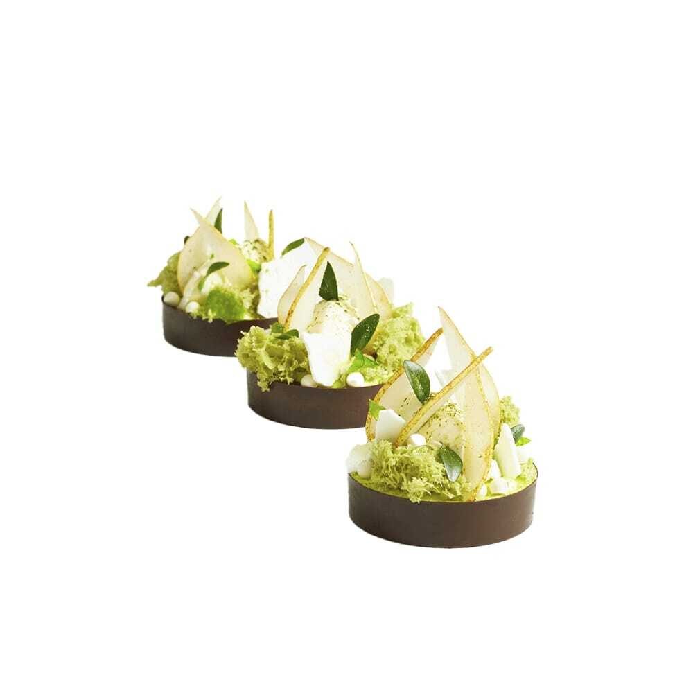 X66ST CHOCOLATE DECOR TARTELETTE CUP 7CM DOBLA