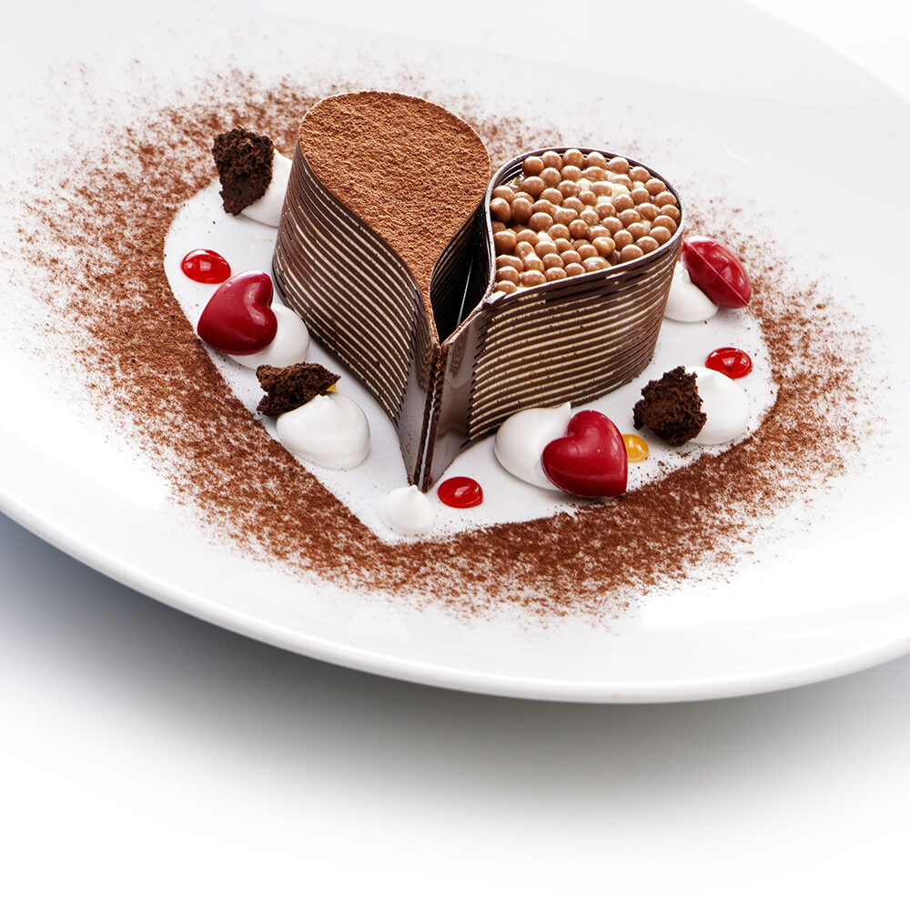 X36ST CHOCOLATEDECOR TEARDROP FINE DARK DOBLA