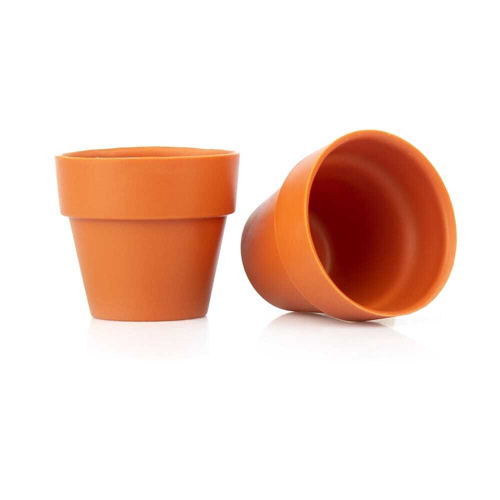 X28ST CHOCOLAT DECOR FLOWER POT LARGE DOBLA