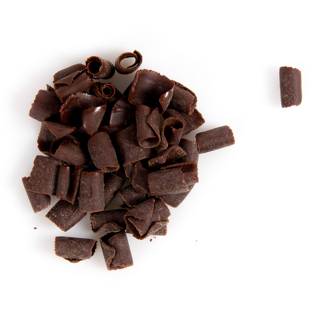 X4KG DÉCOR CHOCOLAT CURLS DARK (COPEAUX NOIR) DOBLA