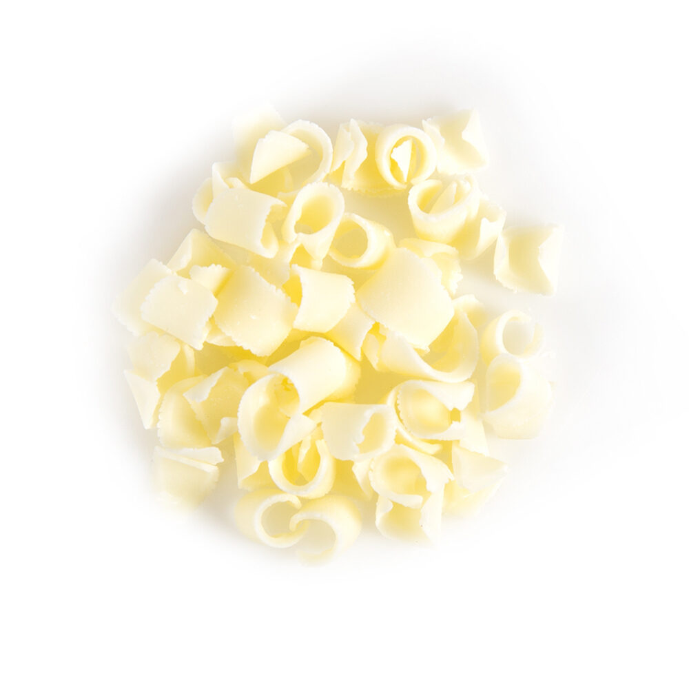 X4KG DÉCOR CHOCOLAT CURLS WHITE (COPEAUX BLANC) DOBLA