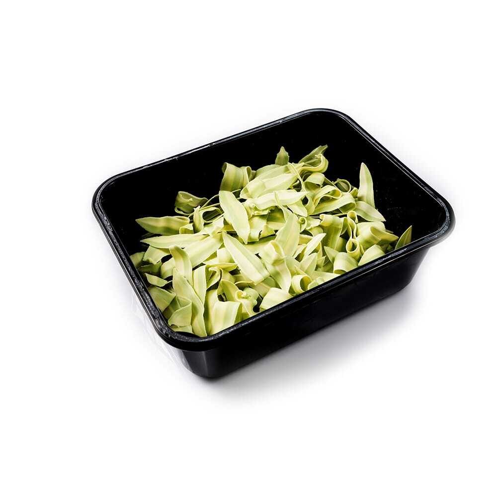 X0,5KG DÉCOR CHOCOLAT LONG LEAVES GREEN/WHITE DOBLA