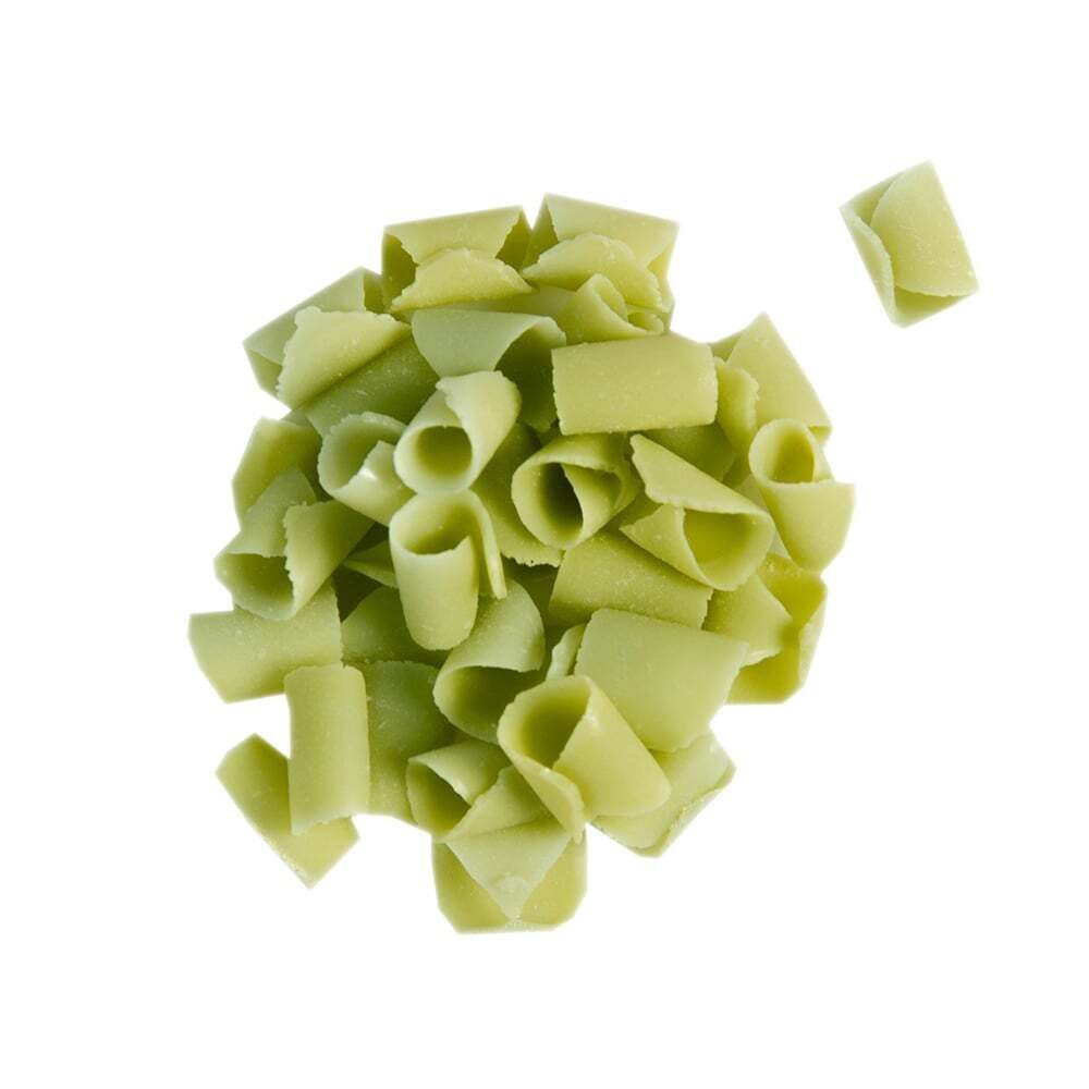 X4KG CHOCOLATE DECOR CURLS GREEN DOBLA
