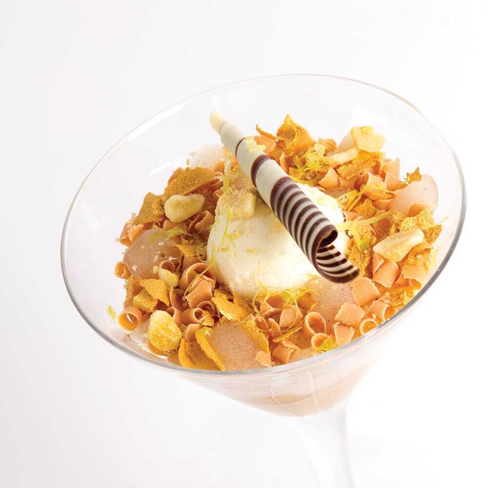 X4KG CHOCOLAT DECOR CURLS CARAMEL DOBLA