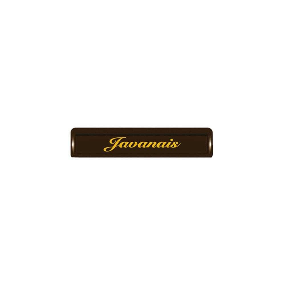X150ST CHOCOLATE DECOR D43 PLATE JAVANAIS RA MB DOBLA
