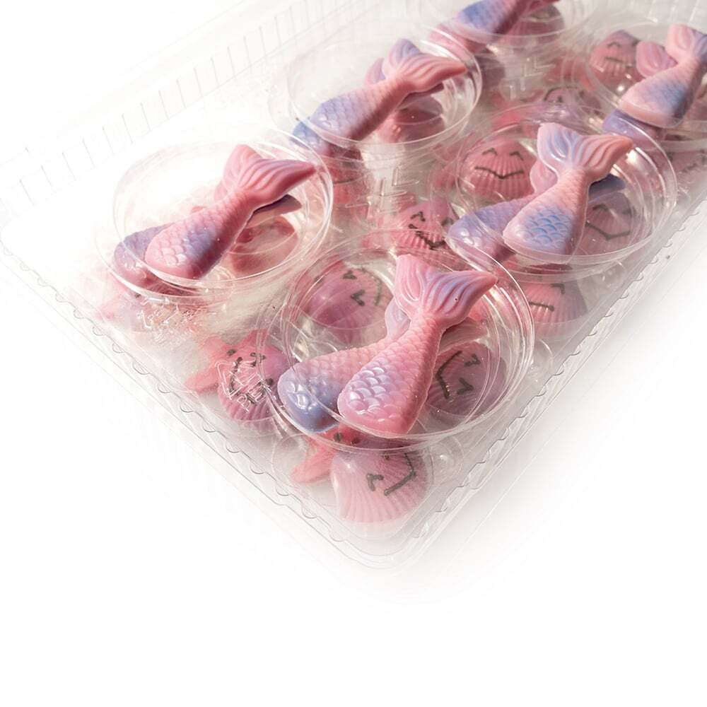 X108ST DÉCOR CHOCOLAT MERMAID ASSORTMENT DOBLA