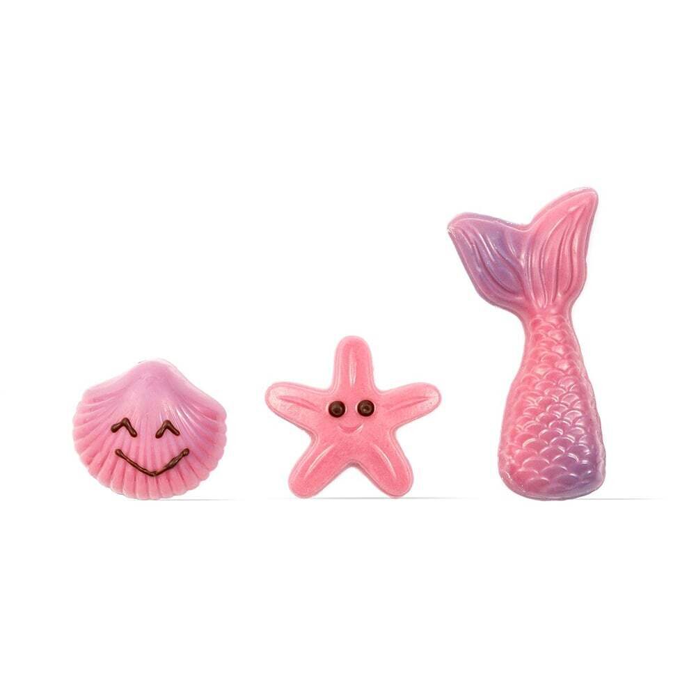 X108ST DÉCOR CHOCOLAT MERMAID ASSORTMENT DOBLA
