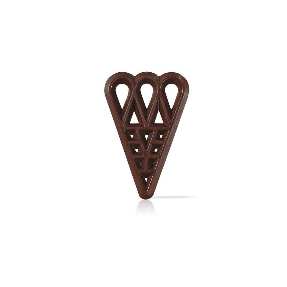 X245ST CHOCOLATE DECOR FAN DECORETTE DOBLA