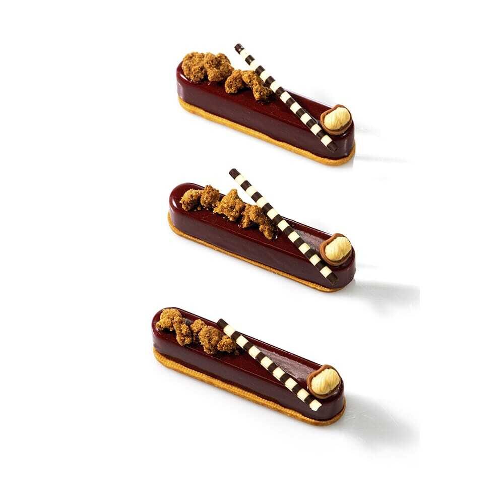 X335ST CHOCOLATE DECOR MIKADO DARK/WHITE DOBLA