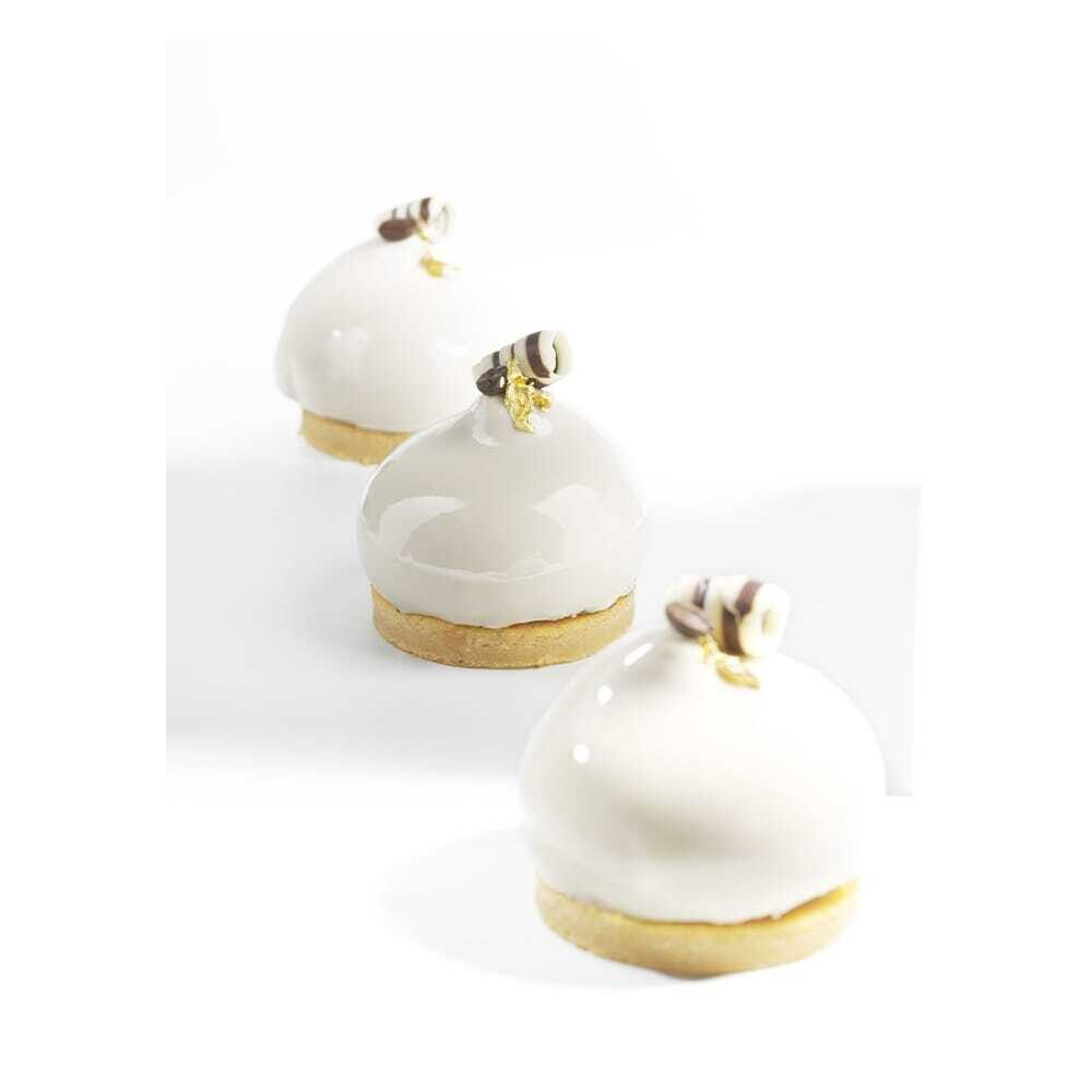 X180ST CHOCOLATE DECOR ROSE WHITE/DARK DOBLA