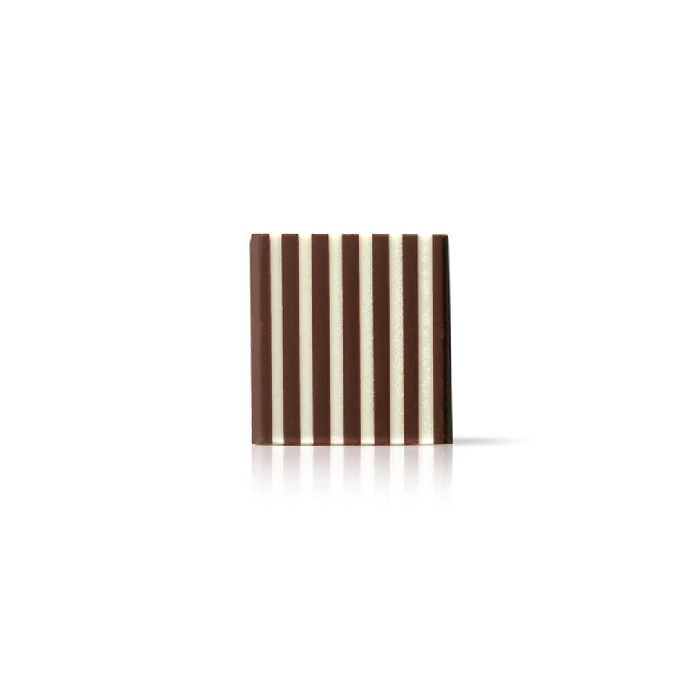 X500ST CHOCOLATE DECOR DOMINO SQUARE DOBLA