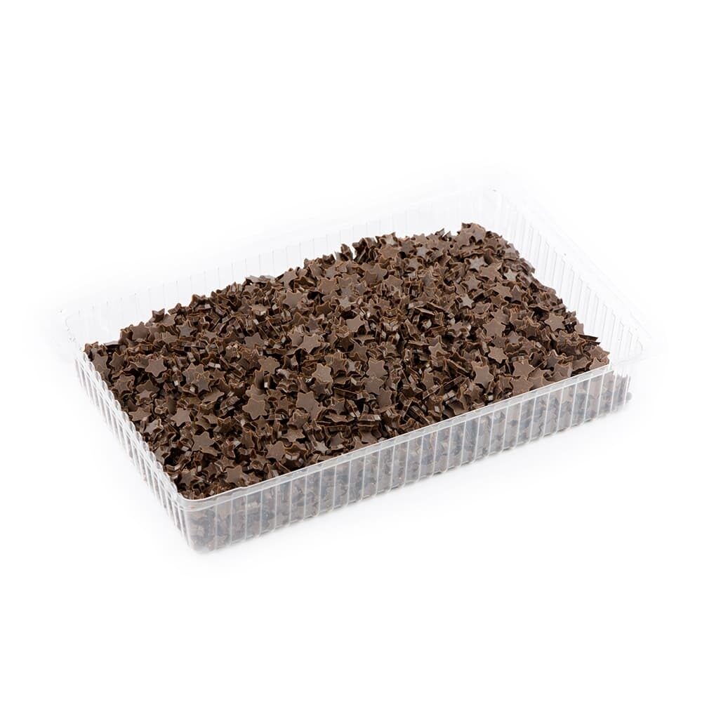 X0,6KG DÉCOR CHOCOLAT SPRINKLE STARS DARK DOBLA