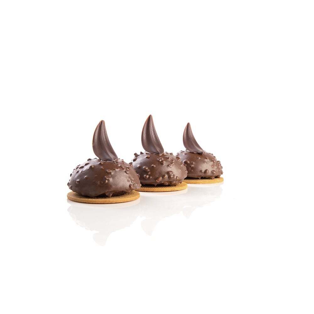 X128ST CHOCOLATE DECOR CURVY ELEGANCE DARK DOBLA