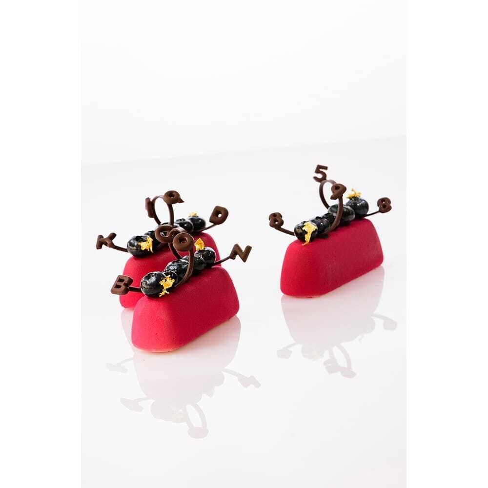 X80ST DECOR CHOCOLAT SPIRAL DARK DOBLA