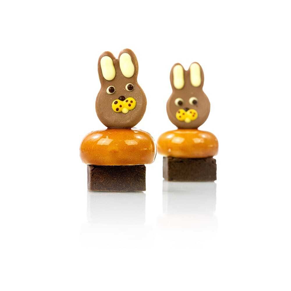 X112ST DÉCOR CHOCOLAT BUNNY (LAPIN) DOBLA