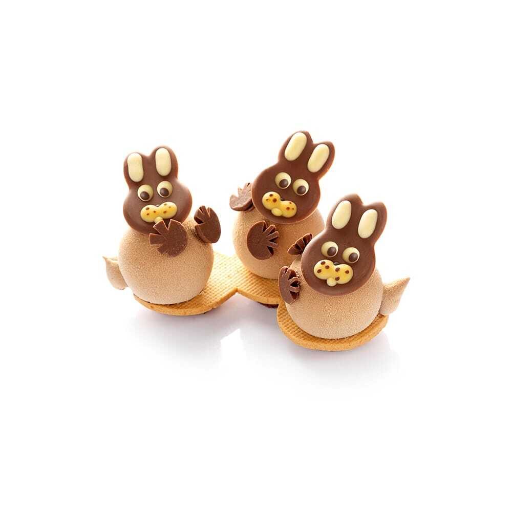 X112ST DÉCOR CHOCOLAT BUNNY (LAPIN) DOBLA