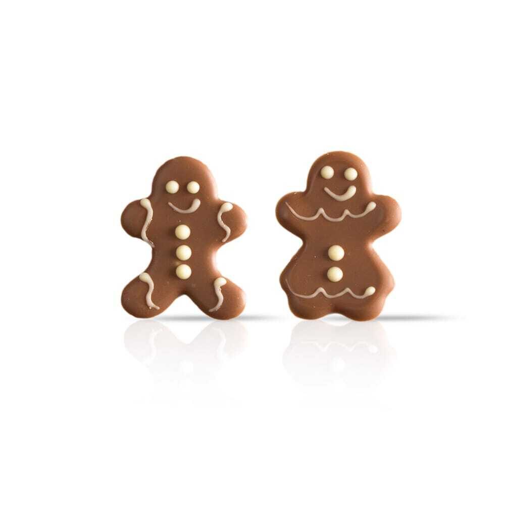 X200ST CHOCOLATE DECOR GINGERBREAD COUPLE DOBLA