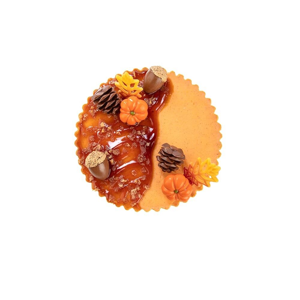 X18ST CHOCOLATE DECOR PINECONE 3D DOBLA