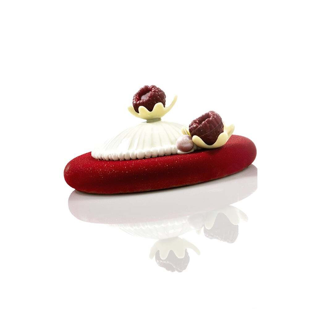 X72ST CHOCOLATE DECOR RASPBERRY DOBLA