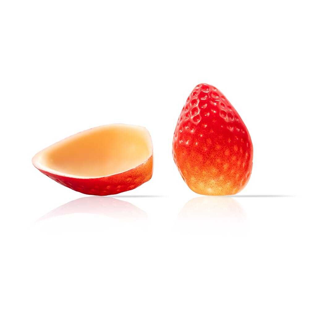 54xCHOC.DECOR STRAWBERRY SHELL