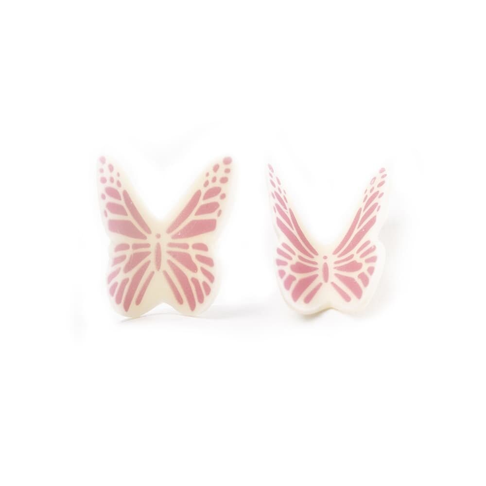 X120ST DÉCOR CHOCOLAT BUTTERFLY WHITE PINK DOBLA