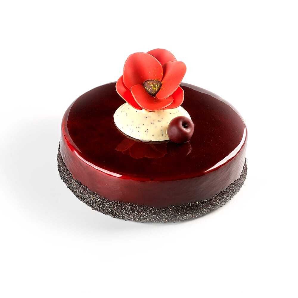 X24ST DÉCOR CHOCOLAT POPPY FLOWER DOBLA