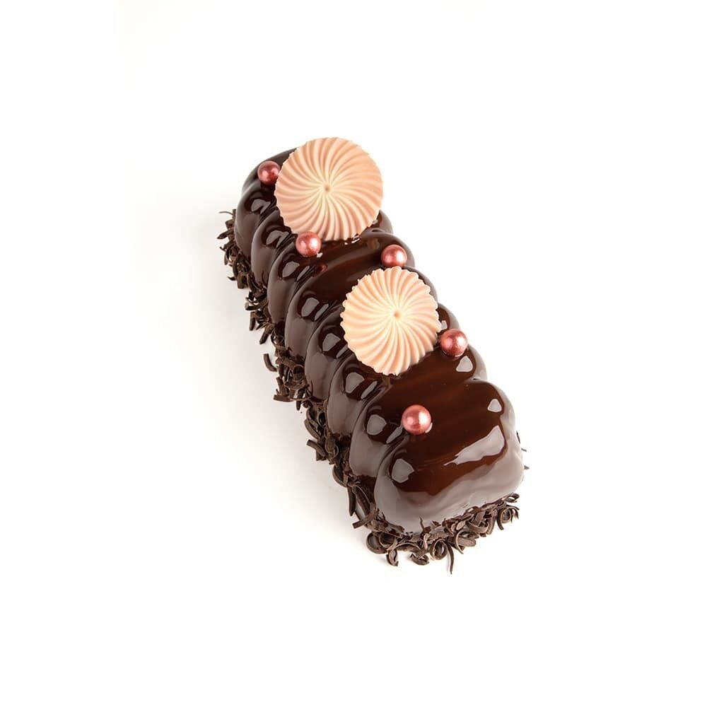 X30ST DÉCOR CHOCOLAT ROSETTE PINK/WHITE DOBLA