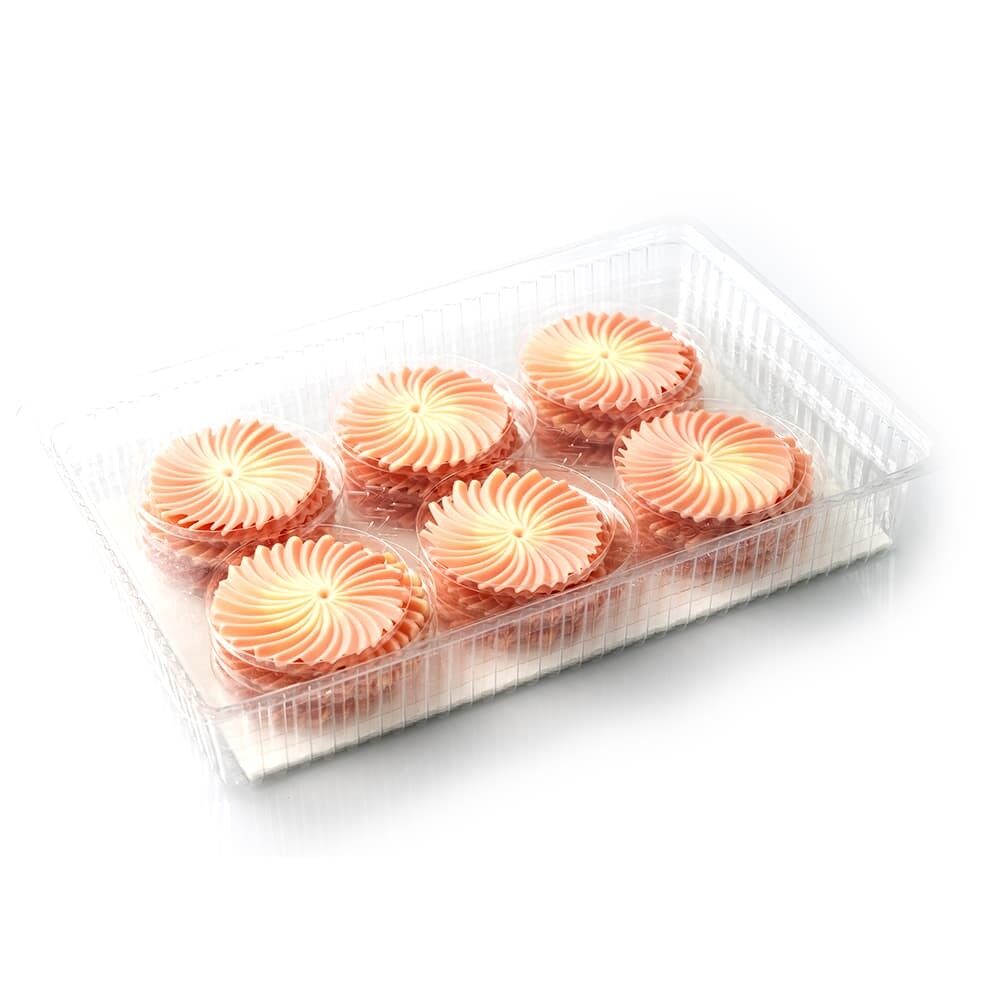 X30ST DÉCOR CHOCOLAT ROSETTE PINK/WHITE DOBLA