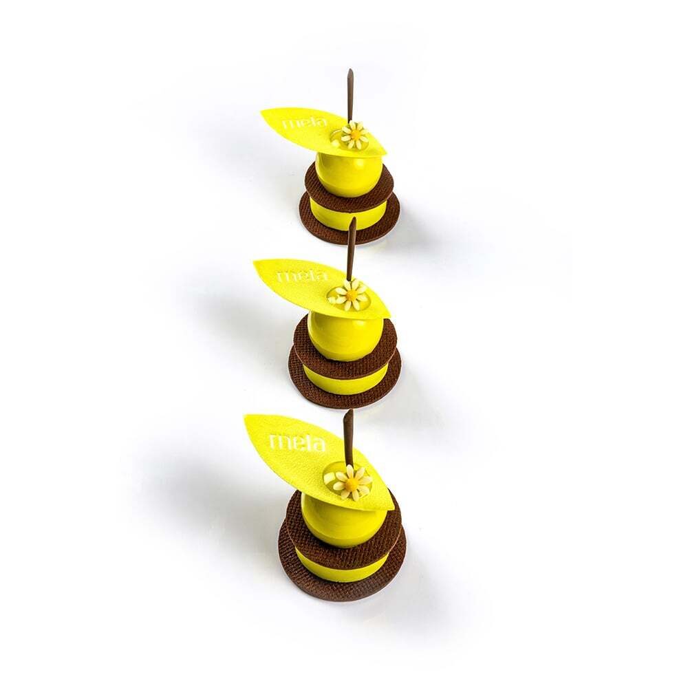 X140ST CHOCOLATE DECOR DAISY DOBLA