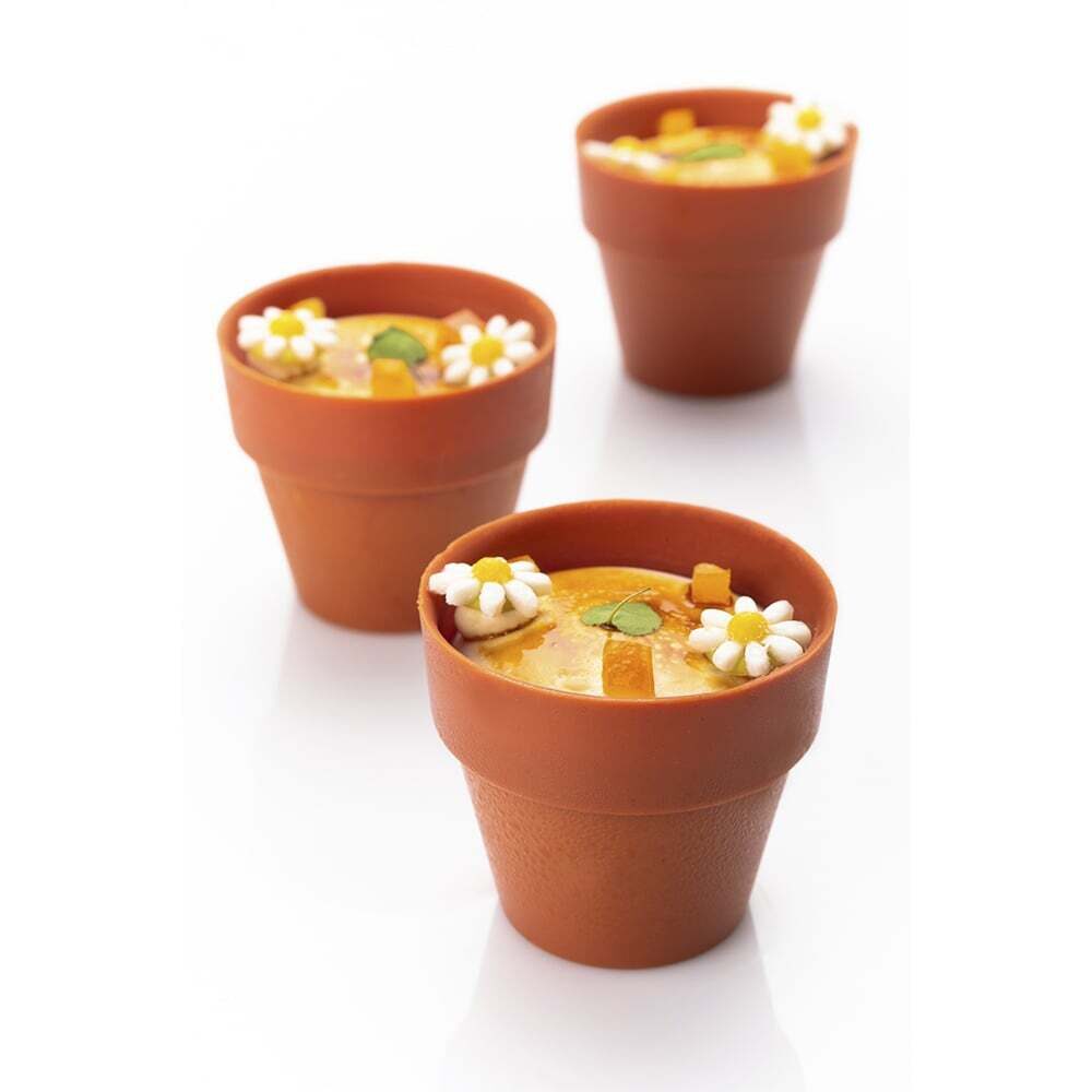 X140ST CHOCOLATE DECOR DAISY DOBLA