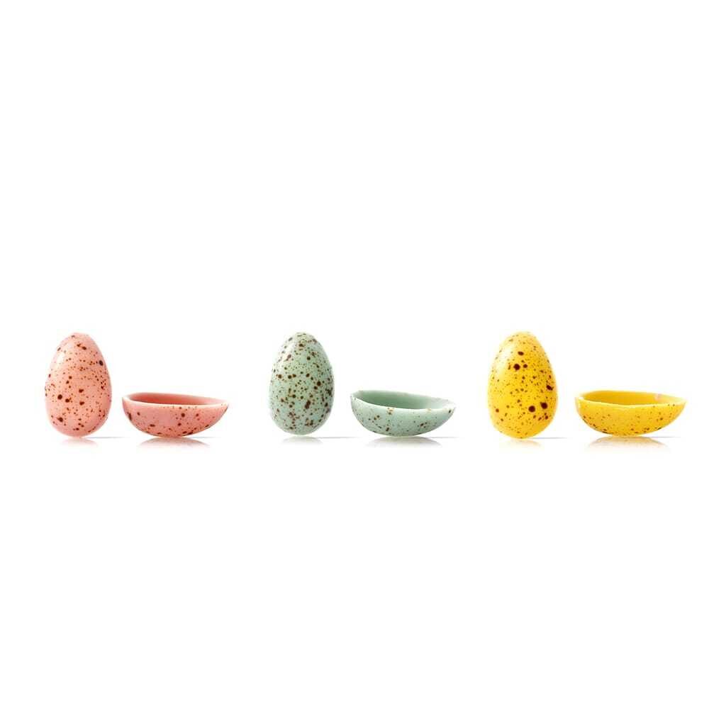 156xDECOR CHOC. OEUFS MOUCHETES