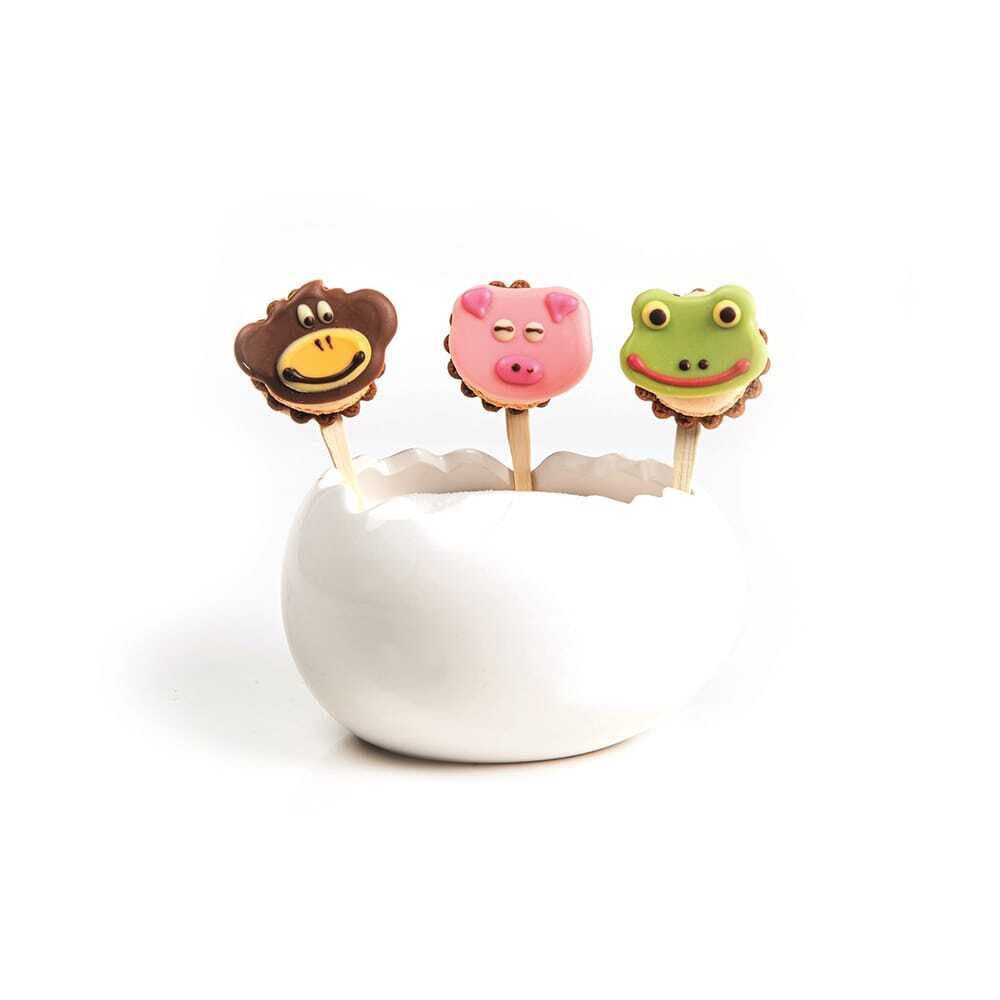 X108ST CHOCOLATE DECOR ANIMAL ASSORTMENT DOBLA