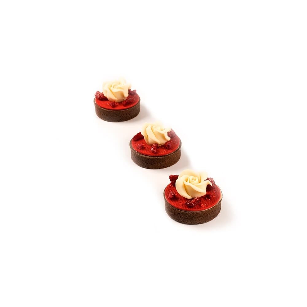 X15ST DÉCOR CHOCOLAT CHOCOLATE ROSE WHITE VELVET DOBLA