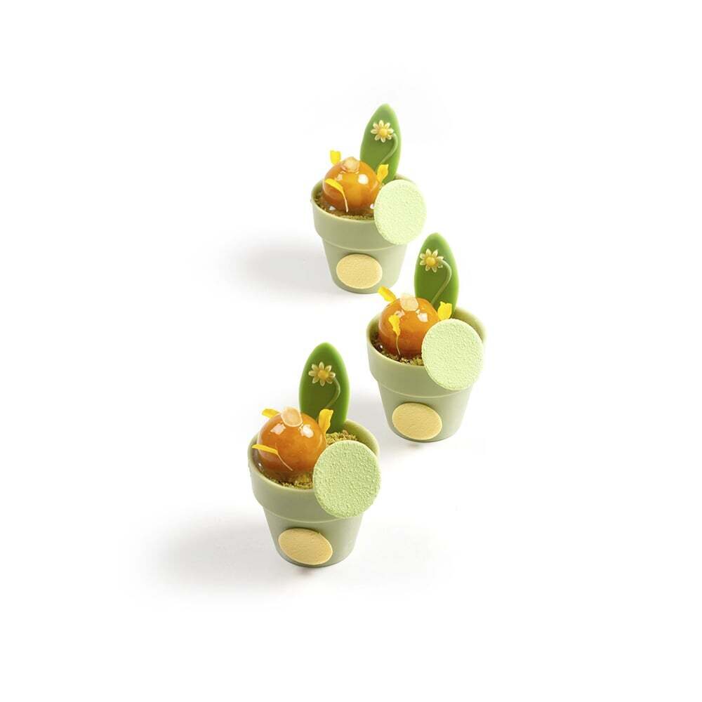 X420ST CHOCOLATE DECOR SPOTS PASTEL Ø 37-28-24-17 MM DOBLA