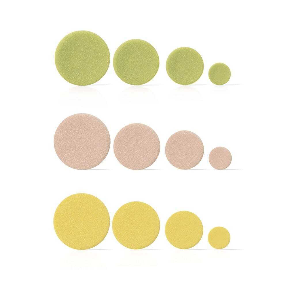 X420ST CHOCOLATE DECOR SPOTS PASTEL Ø 37-28-24-17 MM DOBLA