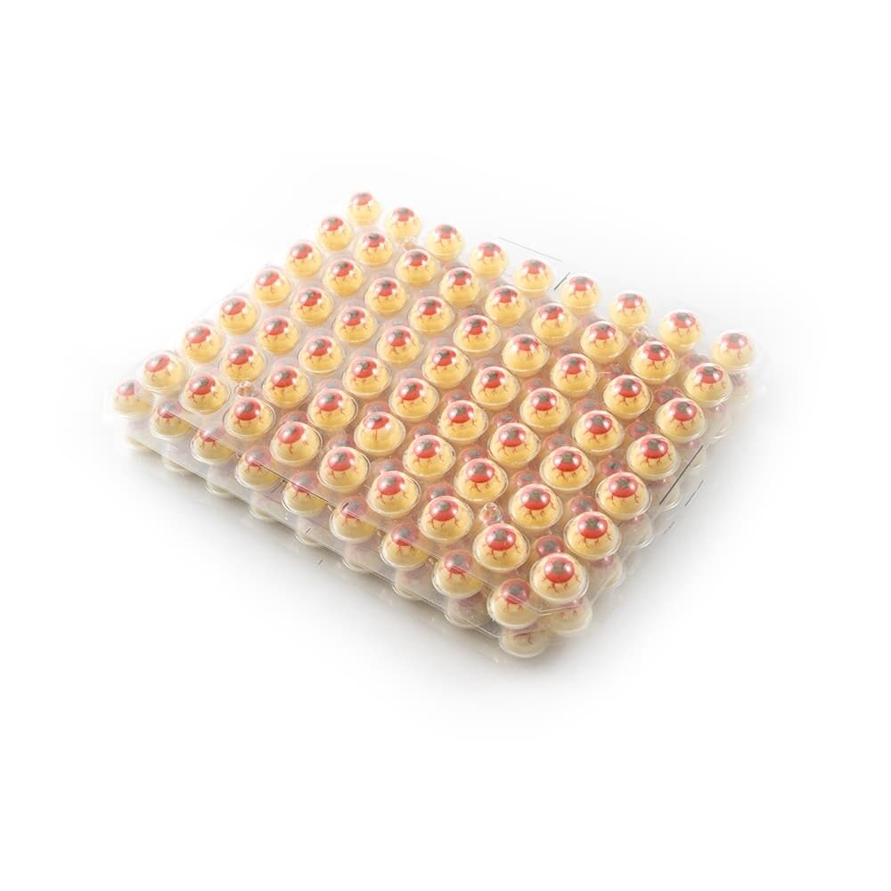 X252ST DÉCOR CHOCOLAT TRUFFLE SHELL EYEBALL RED DOBLA