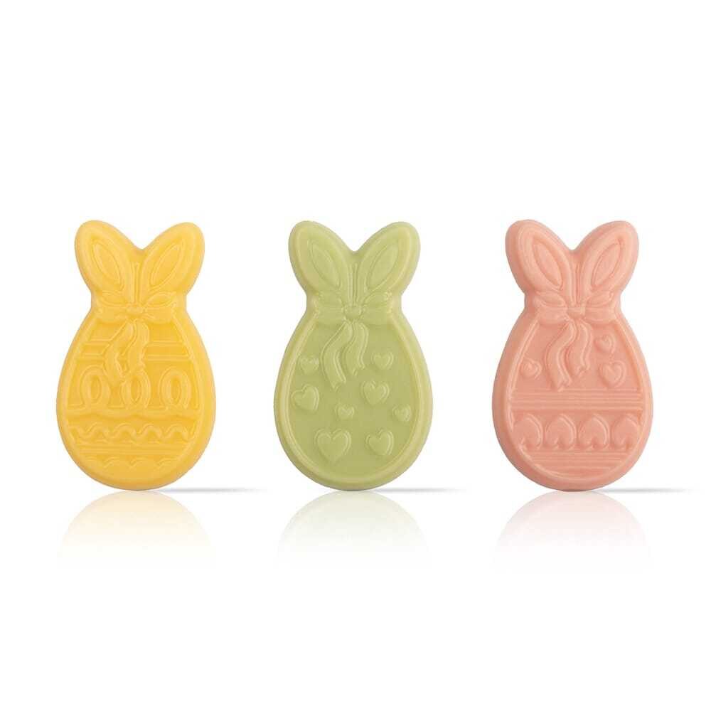 240xCHOC.DECO BUNNY EGGS PASTEL