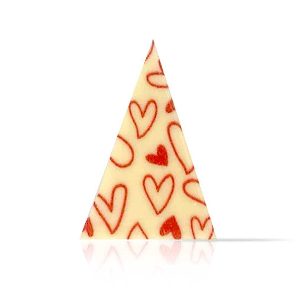 290xDECOR CHOC. TRIANGLE COEURS