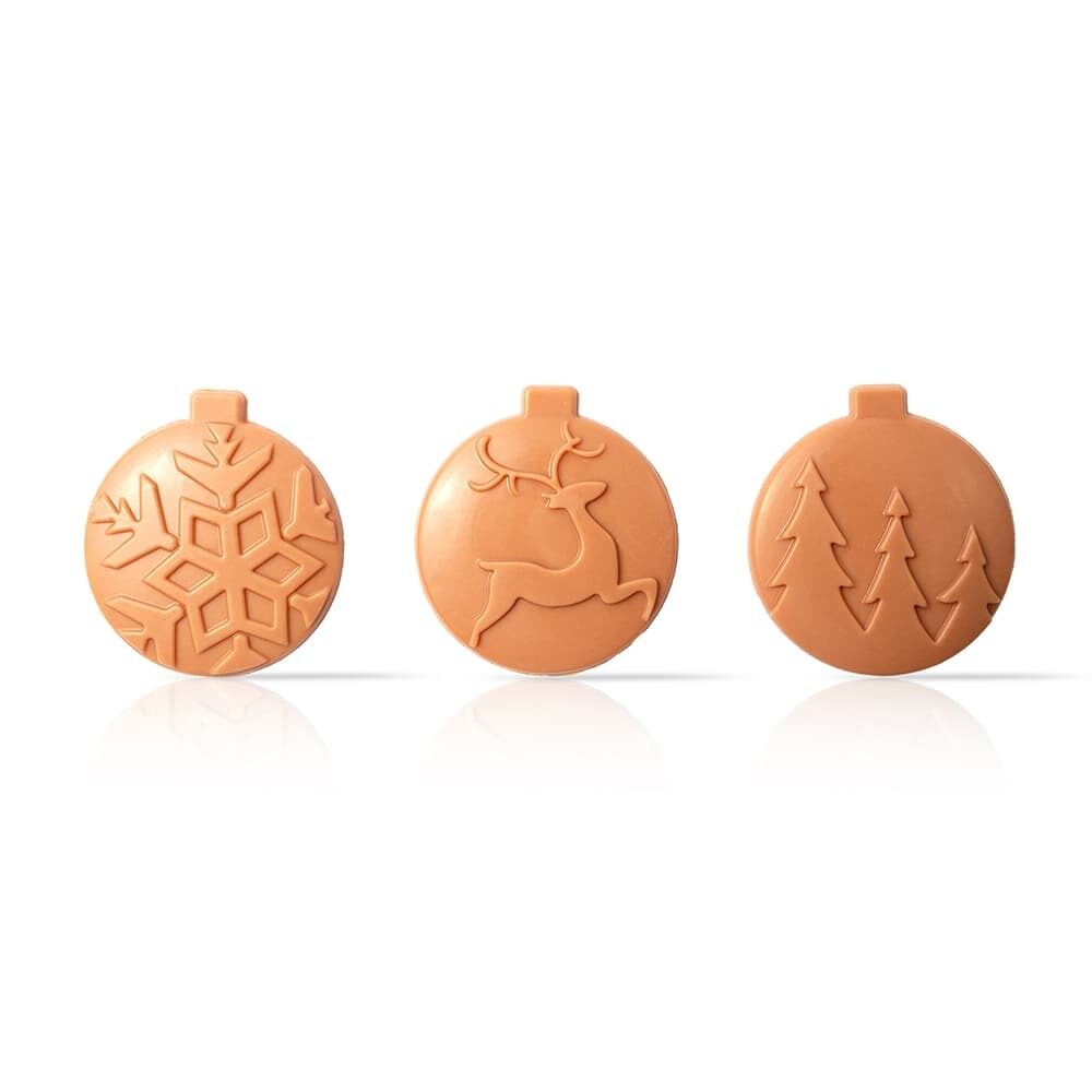 X92ST DÉCOR CHOCOLAT CHRISTMAS BAUBLE ASSORTMENT DOBLA