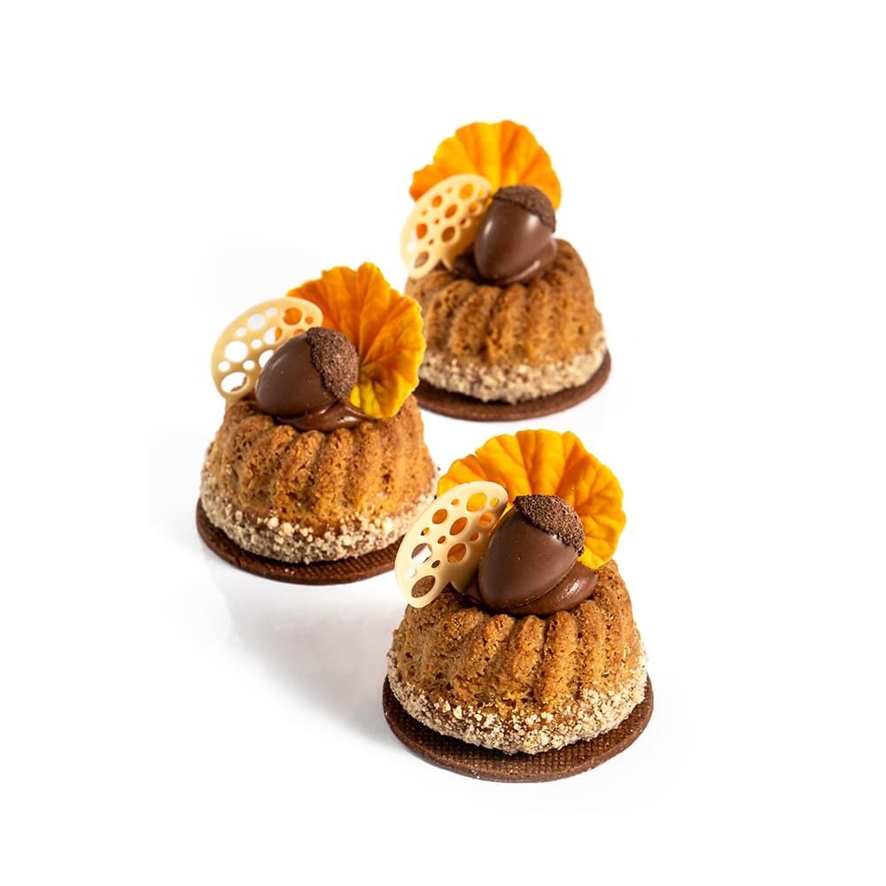 X180ST DÉCOR CHOCOLAT CHRISTMAS LACE MUSHROOM DOBLA