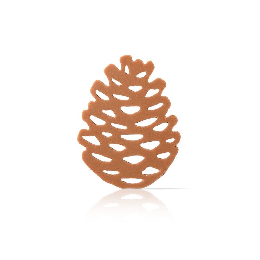 X180ST DÉCOR CHOCOLAT CHRISTMAS LACE PINECONE DOBLA